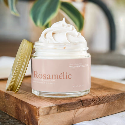 Vanilla Infused, Whipped Tallow Balm